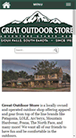 Mobile Screenshot of greatoutdoorstoreonline.com